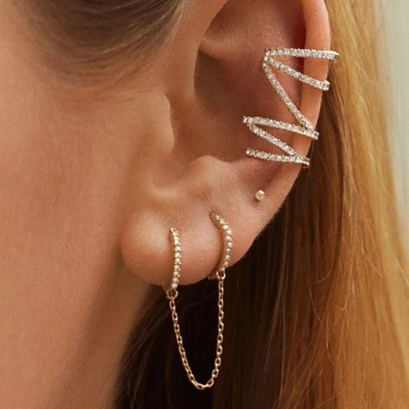 Double hole earring - Picture 9 of 11